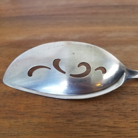 Rogers Bros 1847 Silver Plate Pie Cake Server Pattern Leilani 1960s - Picture 6 of 7